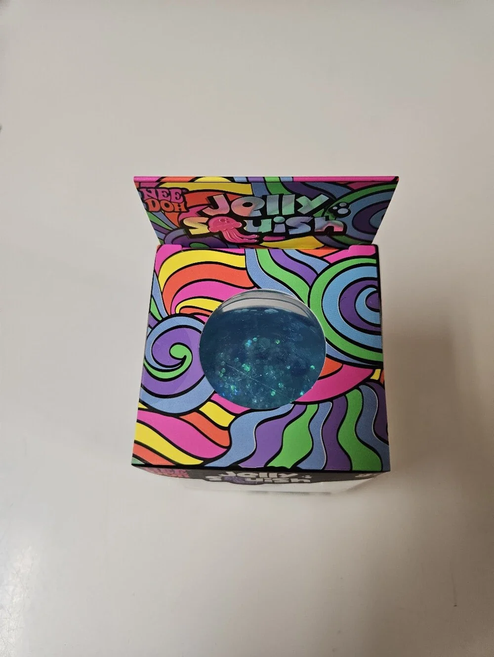 Needoh Jelly Squish Blue Jellyfish Sensory Toy Fidget New Sealed Box Authentic - Picture 11 of 11
